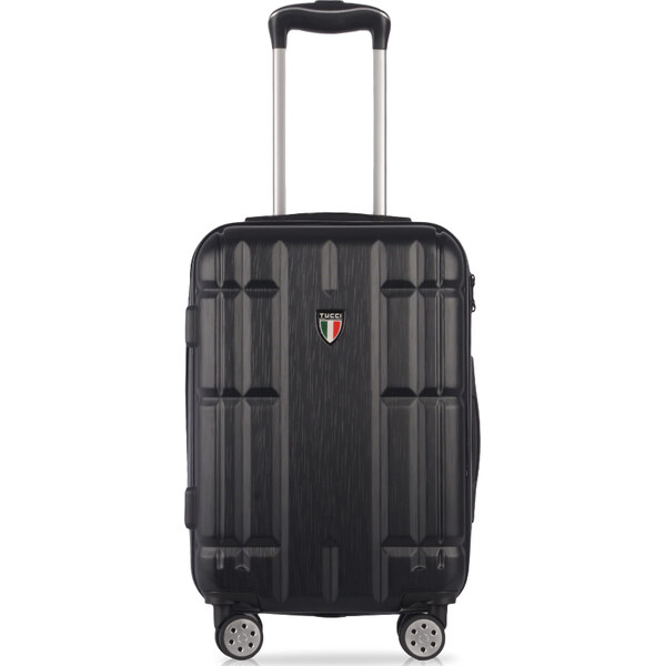 kabinová batožina TUCCI Massa T-0279/3-S ABS - čierna 62194563