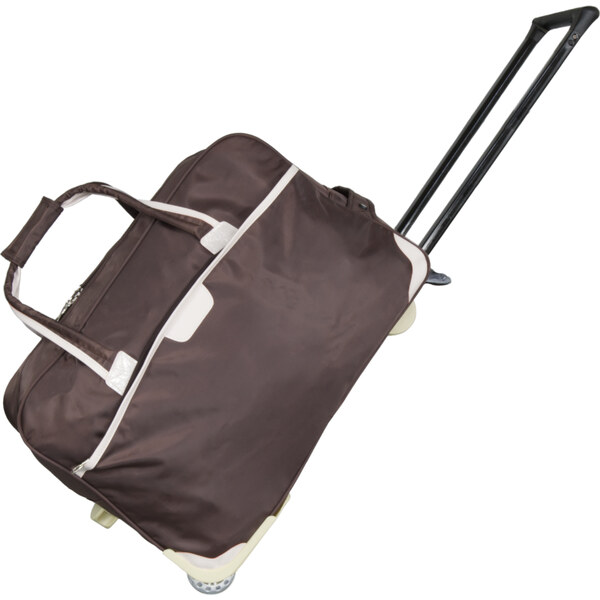 cestovný taška na kolečkách METRO LL241/20 - hnedá 62194573
