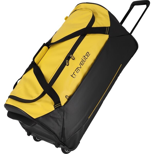 Travelite Basics Trolley Travel Bag Black/yellow 62194647