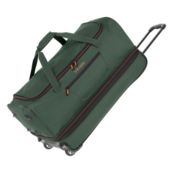 Travelite Basics Wheeled duffle L Dark green 62195027