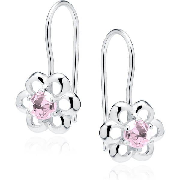 Olivie Strieborné detské náušnice s KVIETKY 1517 18125832