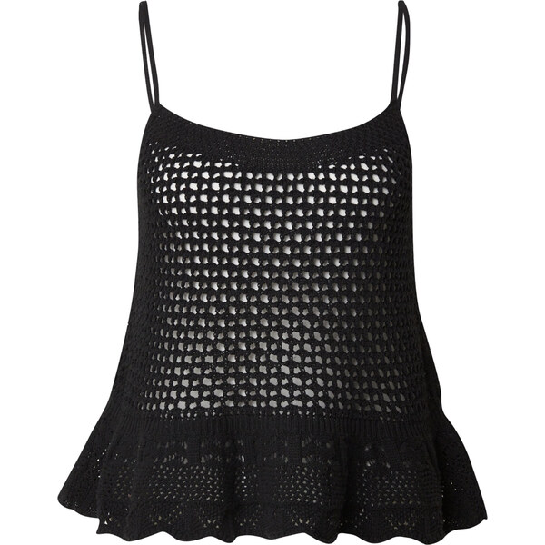 ONLY Vyšívaný top čierna 63134664