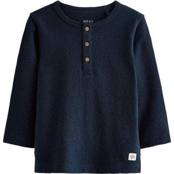 Next Tričko námornícka modrá / biela 62203541