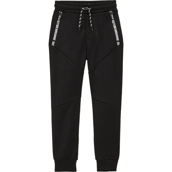 WE Fashion Nohavice čierna / biela 62203937