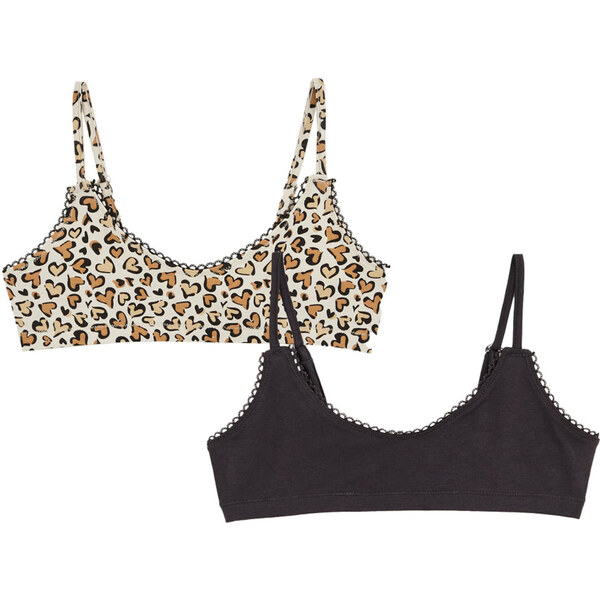 WE Fashion Podprsenka béžová / krémová / farba ťavej srsti / čierna 62434127