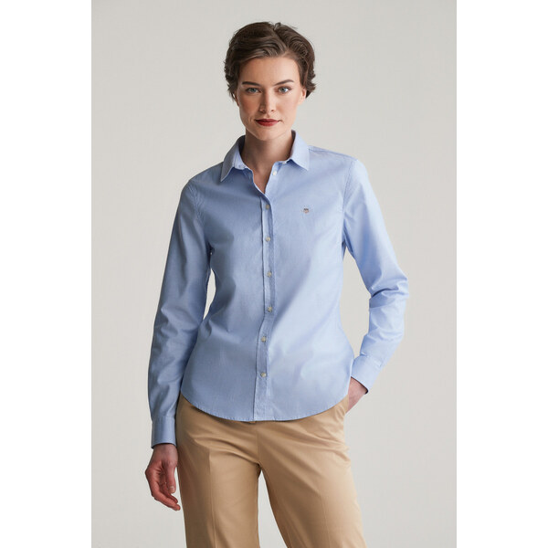 KOŠEĽA GANT SLIM STRETCH OXFORD SHIRT PERFECT BLUE 62201183