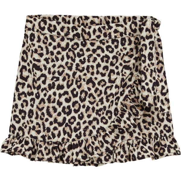 WE Fashion Nohavice tmelová / svetlohnedá / čierna 62203957