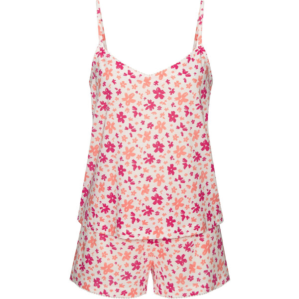 LSCN by LASCANA Kraťasy koralová / ružová / biela 62204141