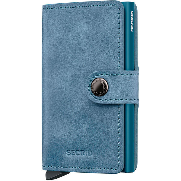 Secrid Miniwallet Vintage Teal - Unisex - Doplnok Secrid - Modré - MV 66360070