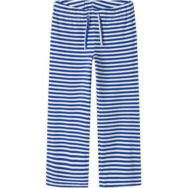 NAME IT Nohavice Suraja tmavomodrá / biela 61983859