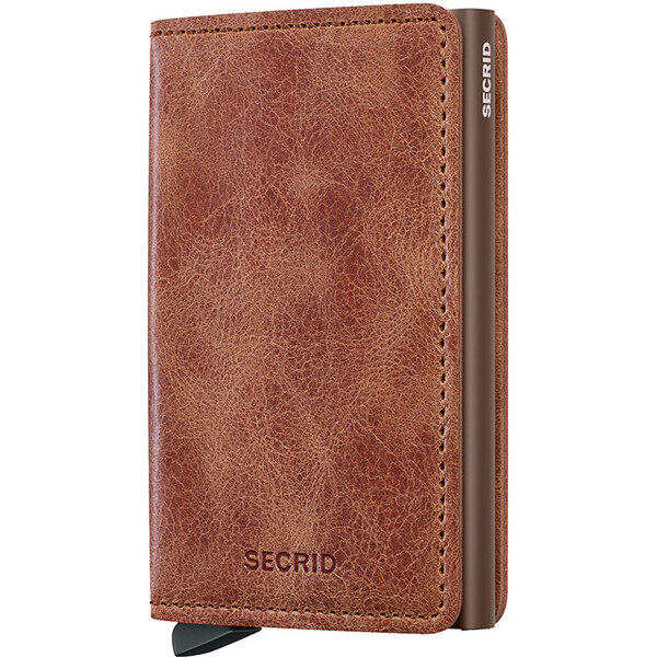 Secrid Slimwallet Vintage Cognac-Brown - Unisex - Doplnok Secrid - 66360073