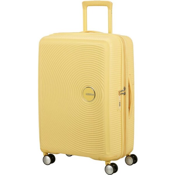 American Tourister SOUNDBOX SPINNER 67 EXP Pastel Yellow 63751900