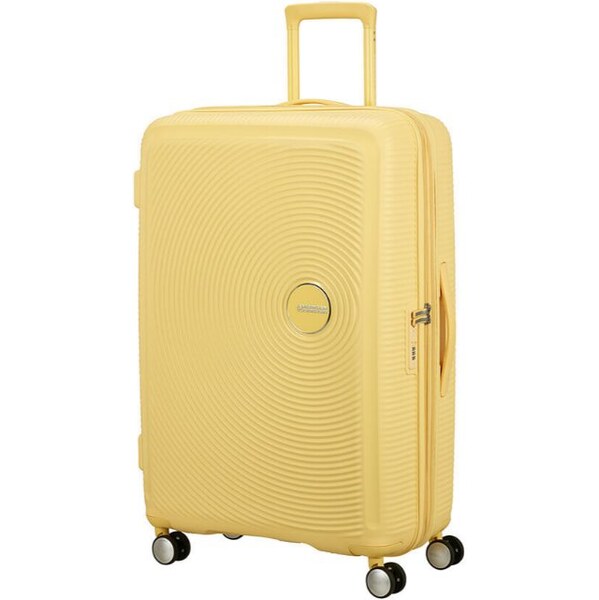 American Tourister SOUNDBOX SPINNER 77 EXP Pastel Yellow 63751886