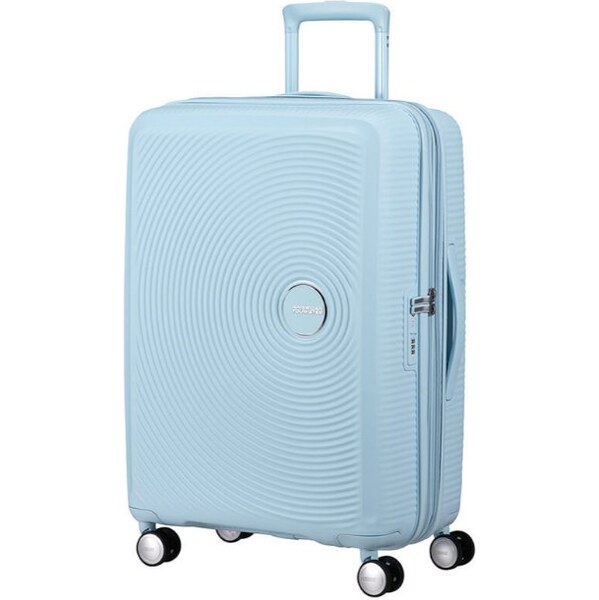 American Tourister SOUNDBOX SPINNER 67 EXP Pastel Blue 63751899