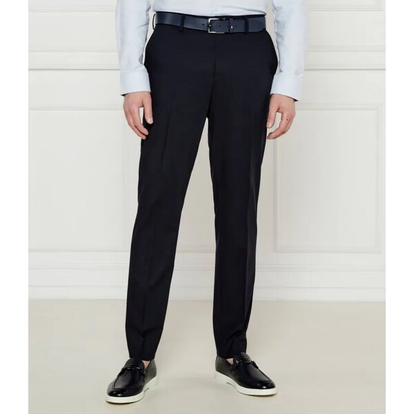 BOSS BLACK Nohavice H-Genius-DTL-WG-252 | Slim Fit | s prímesou vlny 62219067