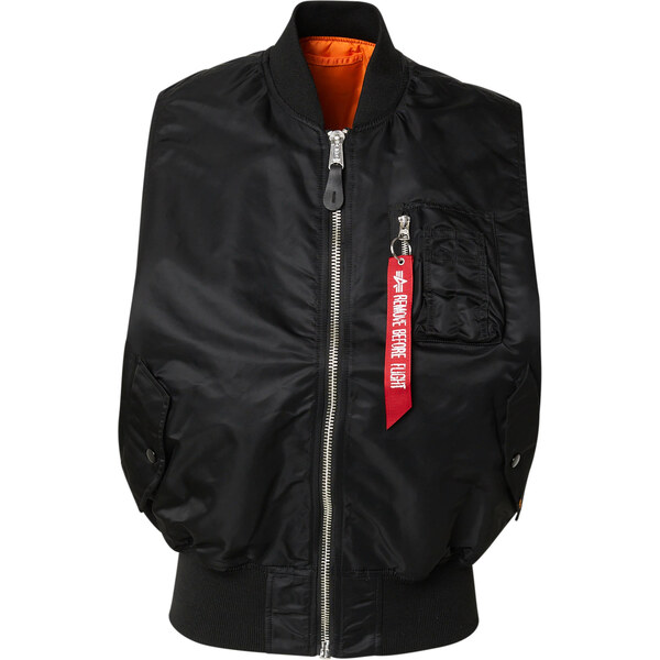 ALPHA INDUSTRIES Vesta MA-1 červená / čierna / šedobiela 62226081