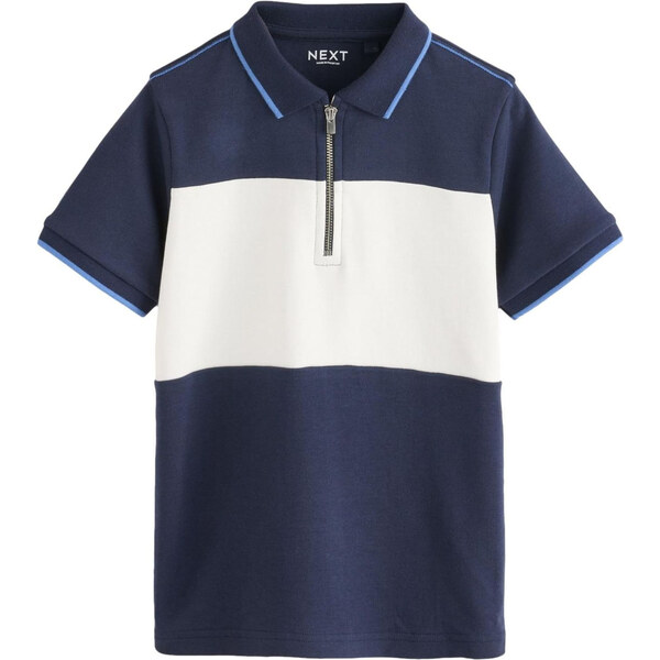 Next Tričko námornícka modrá / biela 62225214