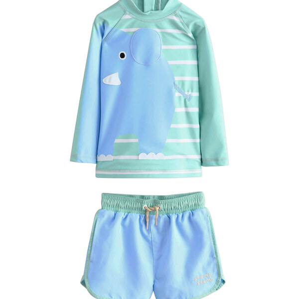 Next Set Rash modrá / zelená / biela 62225469