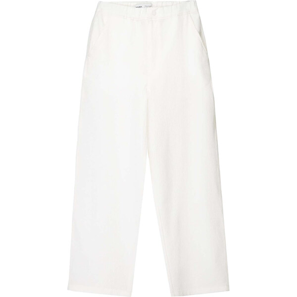 Bershka Nohavice šedobiela 63158837