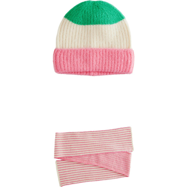 Next Set trávovo zelená / ružová / biela 62225646