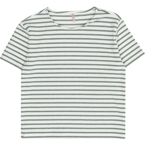 ONLY GIRLS Tričko Nella trstinová / biela 62902437