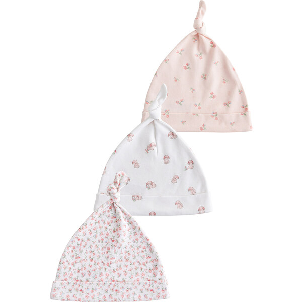 Next Čiapky svetlomodrá / tmavozelená / ružová / biela 62225706