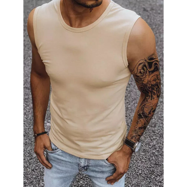 Béžové basic tielko RX4918 34124994