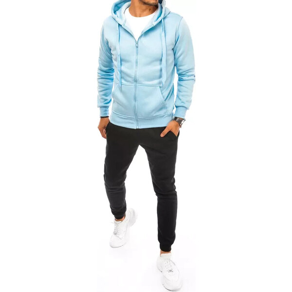 BASIC Svetlomodro-čierna tepláková súprava na zips AX0635 39226579