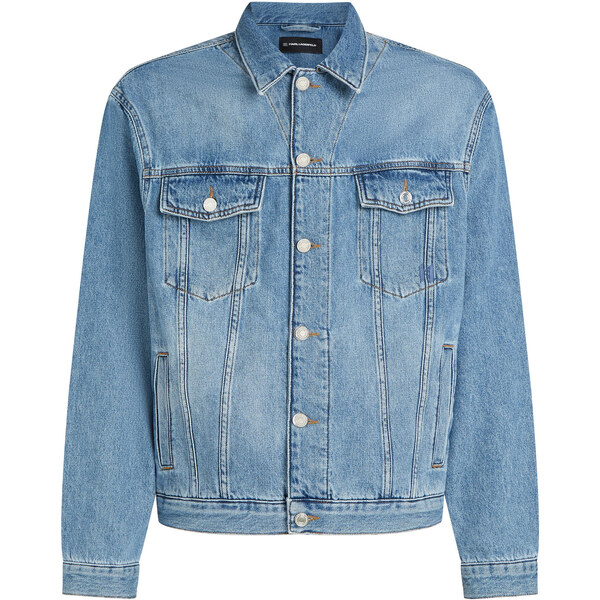 Karl Lagerfeld Prechodná bunda modrá denim 62541531