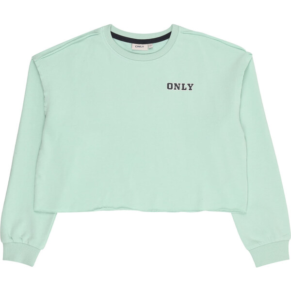 ONLY GIRLS Mikina sivá / svetlozelená / čierna / biela 63159058