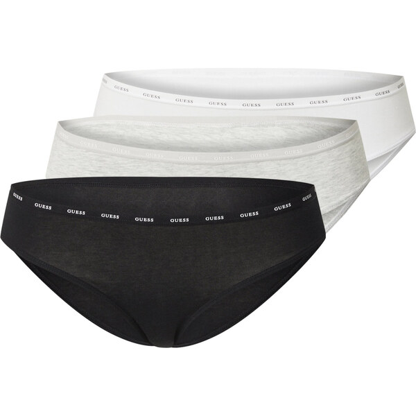 GUESS Nohavičky sivá melírovaná / čierna / biela 62241130