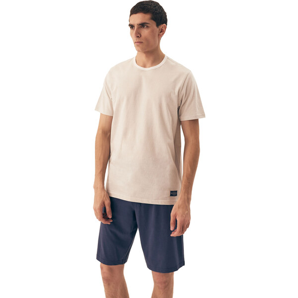 HENDERSON Pánske pyžamo 42633 Dive white 62236064