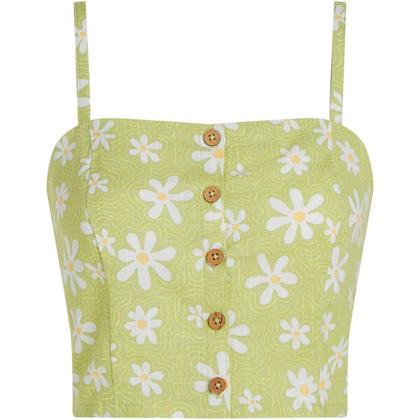 ONEILL Top pastelovo zelená / svetlozelená / svetlooranžová / biela 62241193