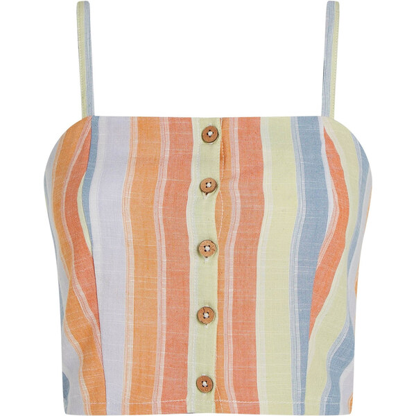 ONEILL Top svetlomodrá / pastelovo zelená / oranžová / pastelovo 62241194