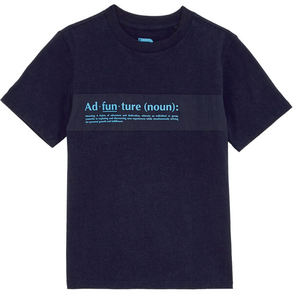 WE Fashion Tričko námornícka modrá / azúrová 62270152