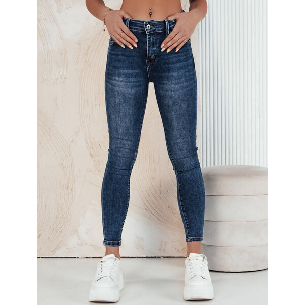 BASIC Tmavomodré džínsové nohavice LACOY UY1917 49417361