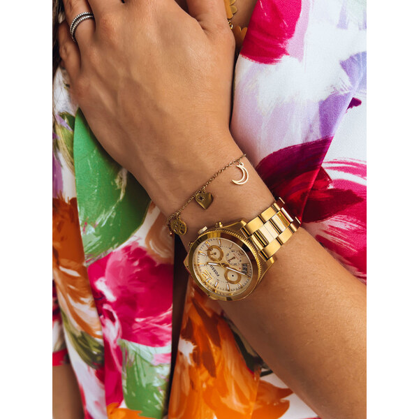 BASIC Zlatý náramok s príveskami ARBOLE LY0101 43936012