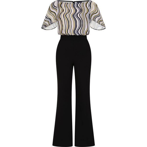 HotSquash Overal béžová / námornícka modrá / čierna / biela 63079824