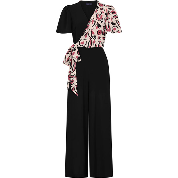 HotSquash Overal ružová / čierna / biela 63079821