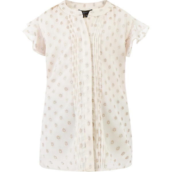 faina Blúzka Mimo krémová / zlatá / biela 62269570