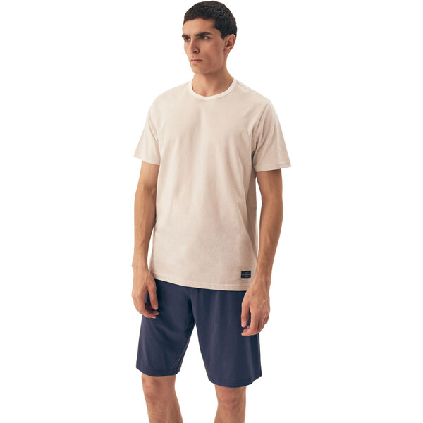 Pánske pyžamo 42633 Dive white - HENDERSON 62257017