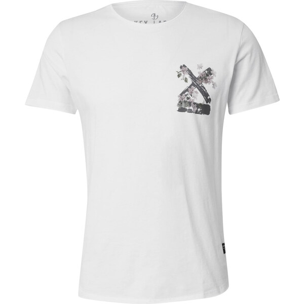 Key Largo Tričko SUMMER SPLASH tmavosivá / zelená / ružová / biela 62044966