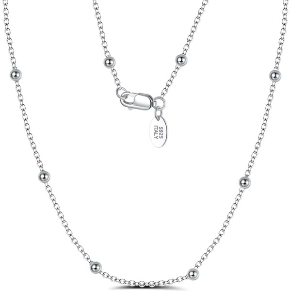 MAJYA Strieborná retiazka JAYDEN 45 cm | šírka 1 mm 11516 64582659