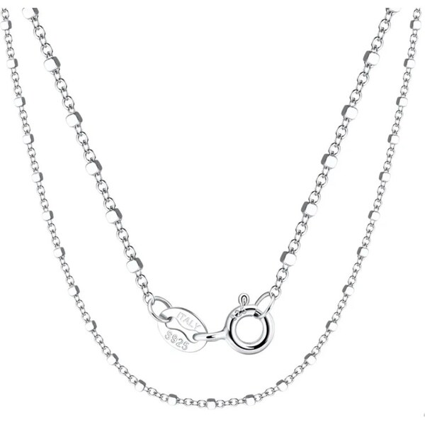 MAJYA Strieborná retiazka DUSTIN 50 cm | šírka 1 mm 11541 64582646