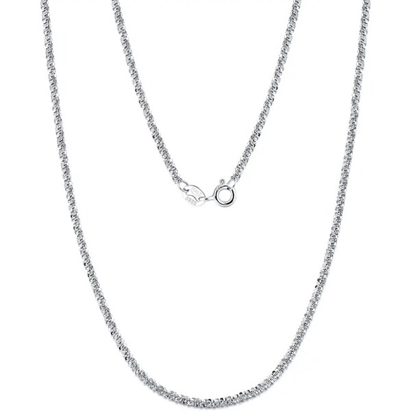 MAJYA Strieborná retiazka MIRAN 50 cm | šírka 1,8 mm 11547 64582397