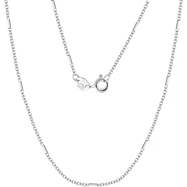 MAJYA Strieborná retiazka KALLE 55 cm | šírka 1 mm 11544 64582647