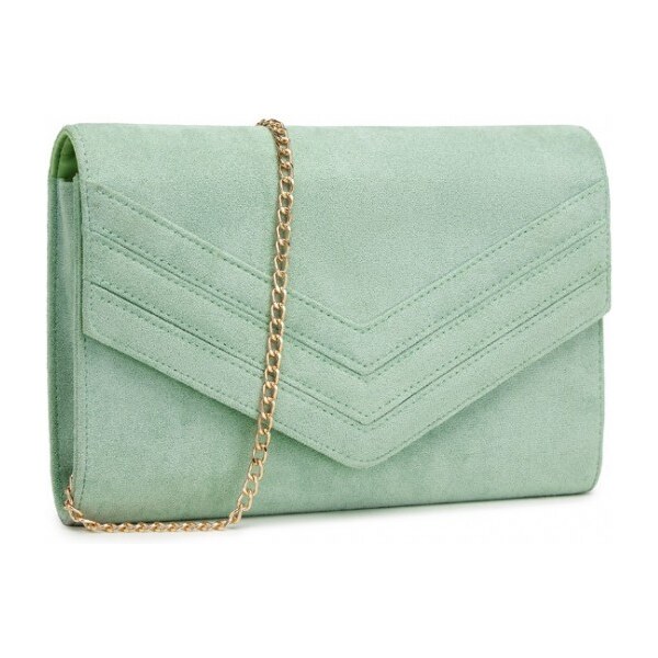 Miss Lulu Kabelka - spoločenská semišová,ver.2, zelená 62262616