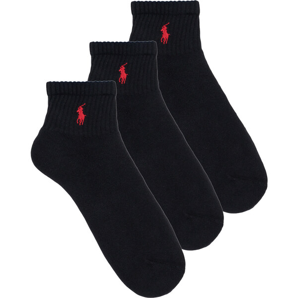 Polo Ralph Lauren Kotníkové ponožky QUARTER SOCKS 3 PACK Polo Ralph 62508575