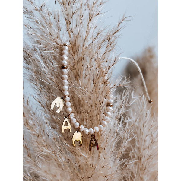 BASIC Smotanový náramok MAMAS LOVE LY0092 43206405