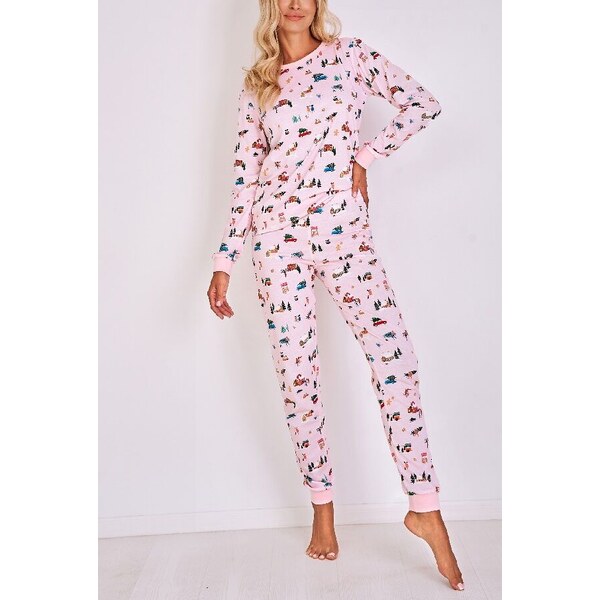 Taro Dámske vianočné pyžamo Laura 46457961